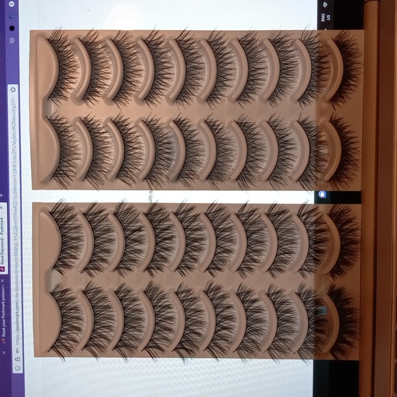 False Eyelashes, By Eliace, hand made , natural, soft, and comfortable - Picture 2 of 3